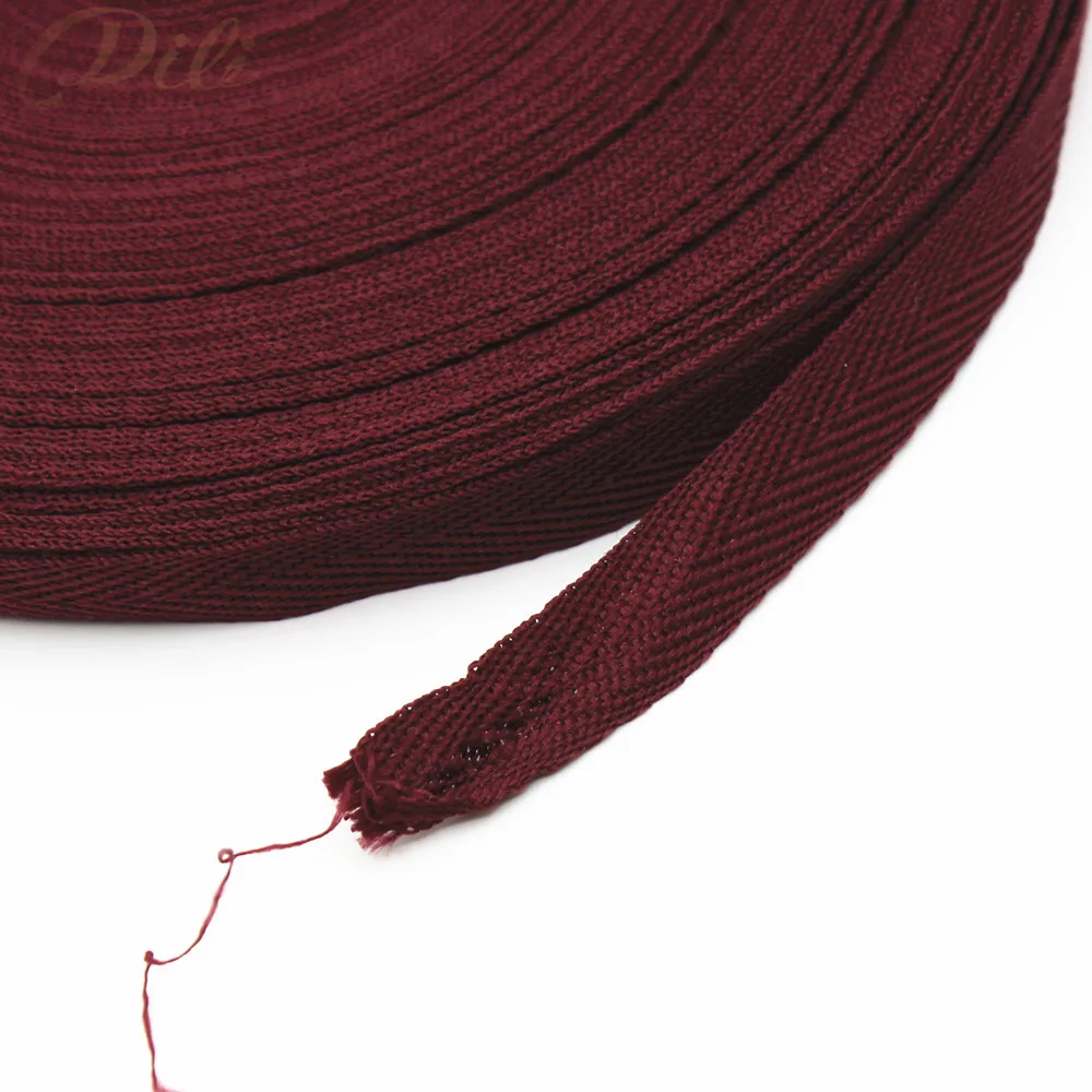 Декоративная лента из 100% хлопка 12 мм 50 м/лот|webbing ribbon|ribbon for weddingribbon ribbon |
