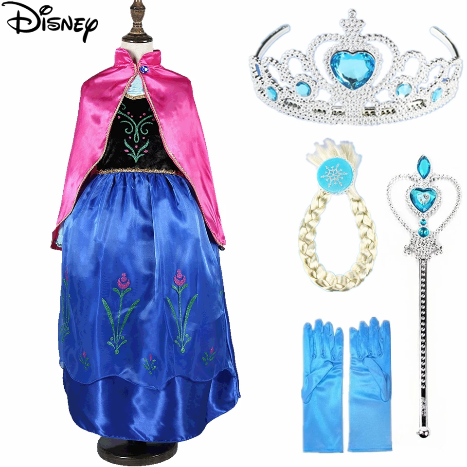 Платье Disney Холодное сердце платье Анны и Эльзы принцессы Софии для вечеринки