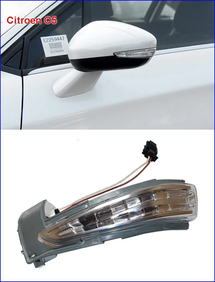 Бесплатная доставка! Новый OEM зеркало заднего вида сигнал поворота светодиодный