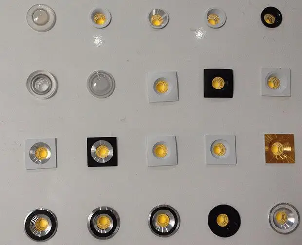 Бесплатная доставка 10 шт. Диммируемый мини LED 5 Вт COB светильник AC85 265V Ювелирная