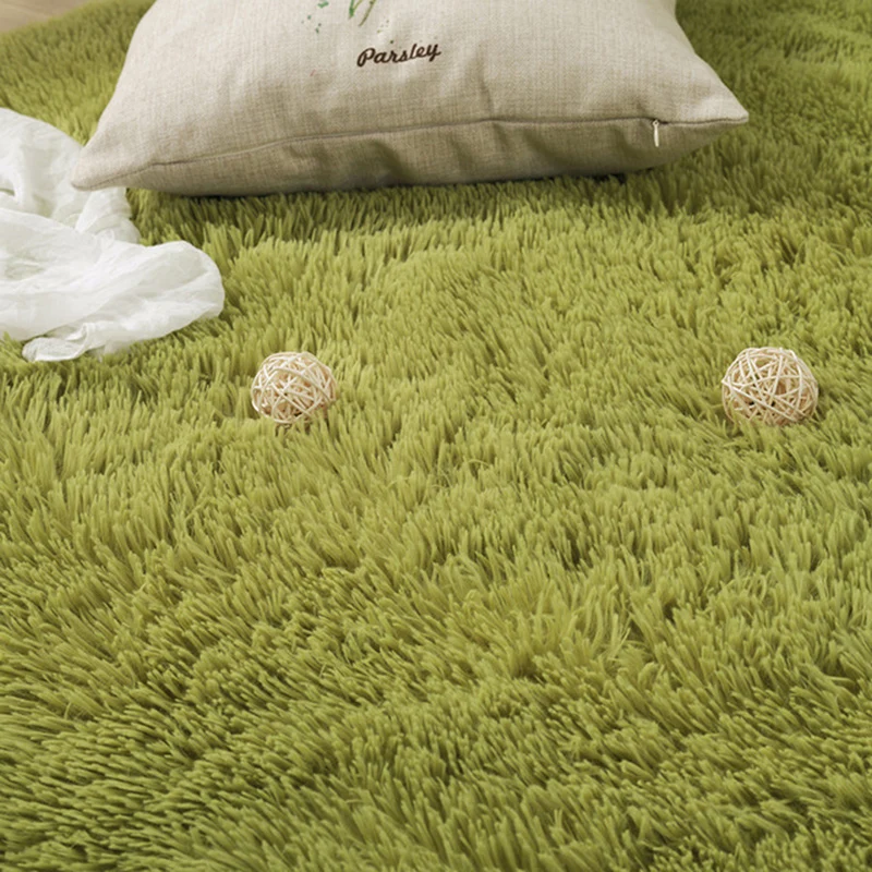 Мягкий меховой ковер для волос домашний декоративный лохматый гостиная