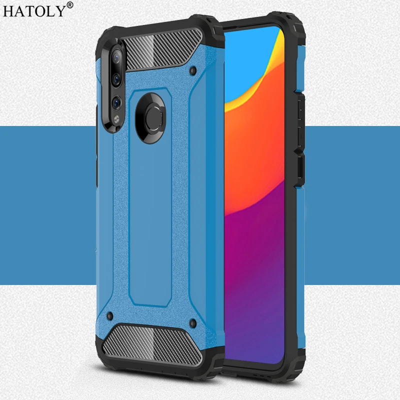 Для Huawei Y9 Prime 2019 противоударный прочный защитный чехол силиконовый бампер для