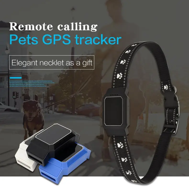 

D35 Pet GPS GSM Tracker Dog Cat Real-time Tracking Collar Security Finder Locator Pets GPS tracker 260MHz Pets GPS tracker