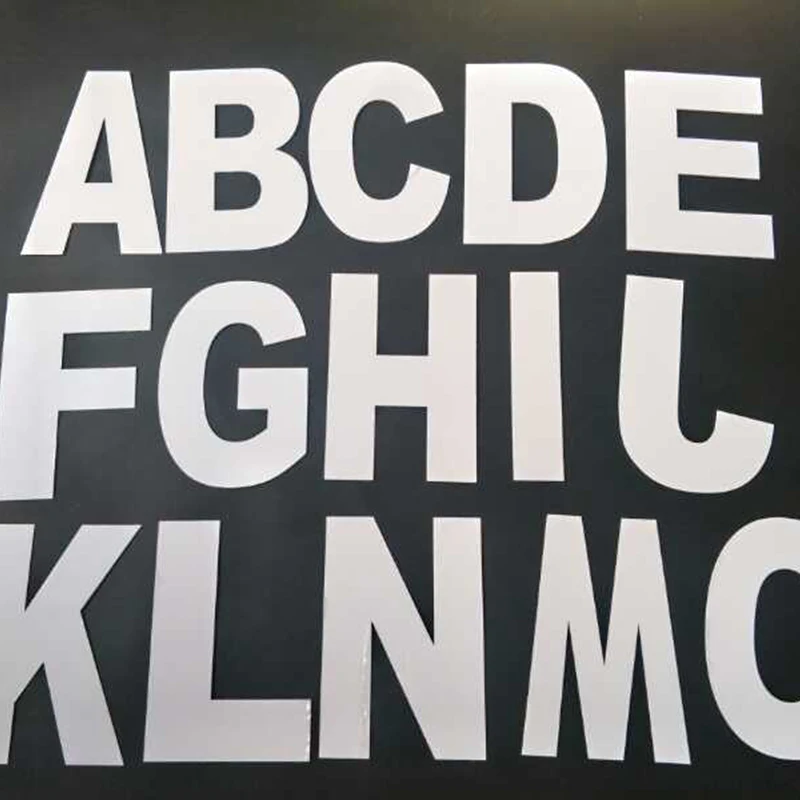 FILBAKE O NE набор из восьми дюймов Английский алфавит пластиковая лепешка десерт