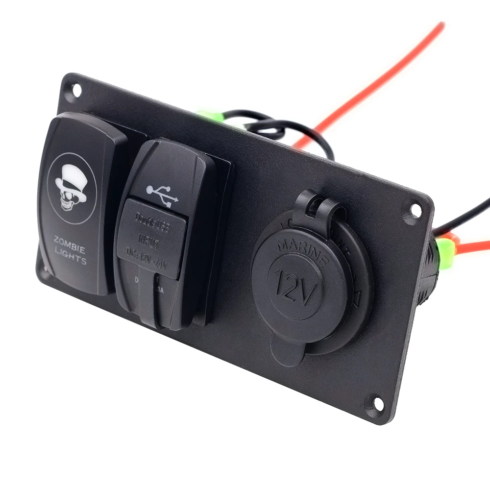 Новое поступление 2 Gang Водонепроницаемый авто лодка морской светодиодный