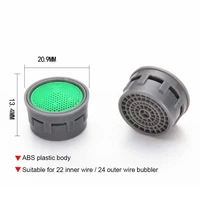 10pcs kitchen faucet aerator female thread tap device diffuser faucet nozzle filter adapter water bubbler dropshipping