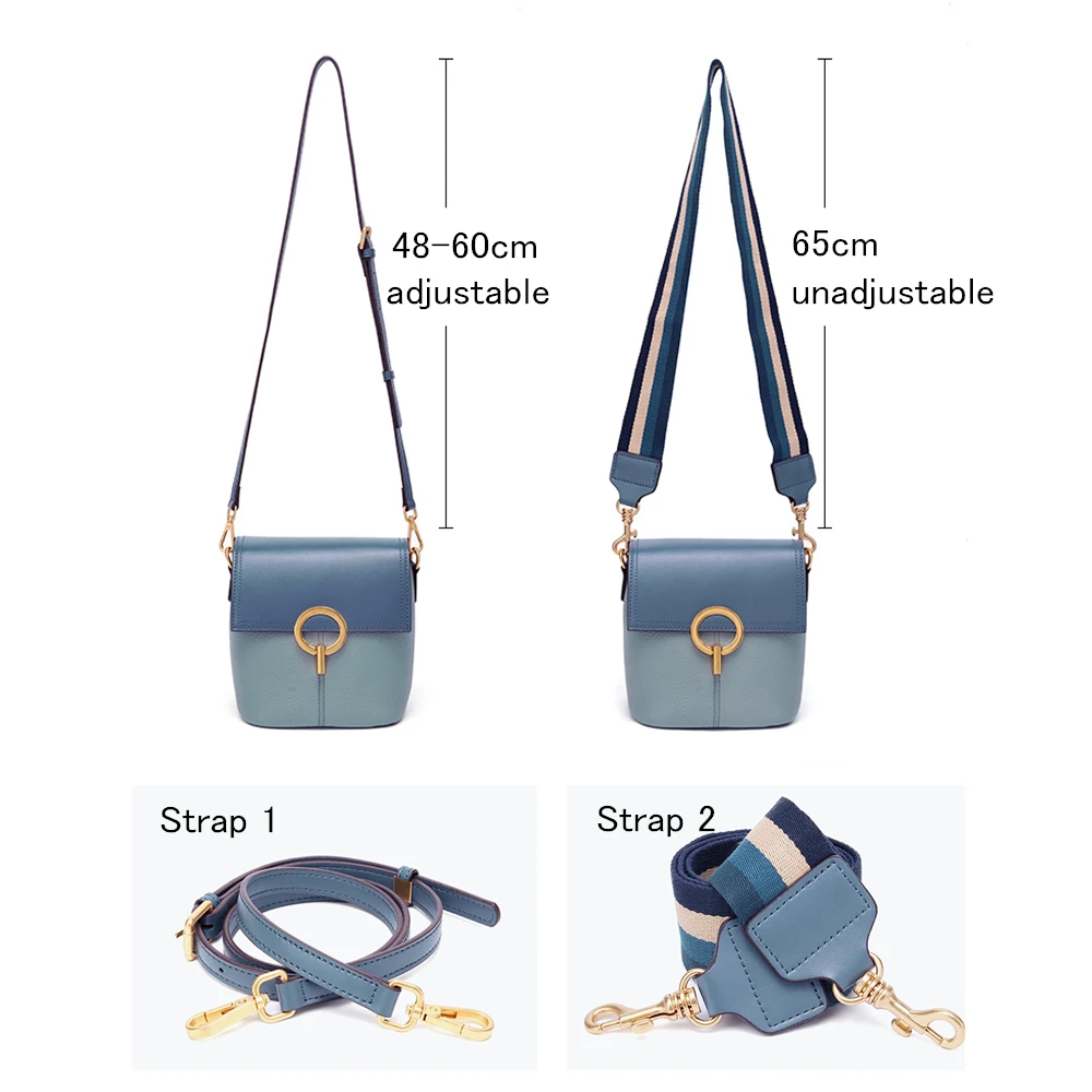 Сумка на плечо BISONJS B1669 женская кожаная роскошная маленькая сумочка дизайнерский