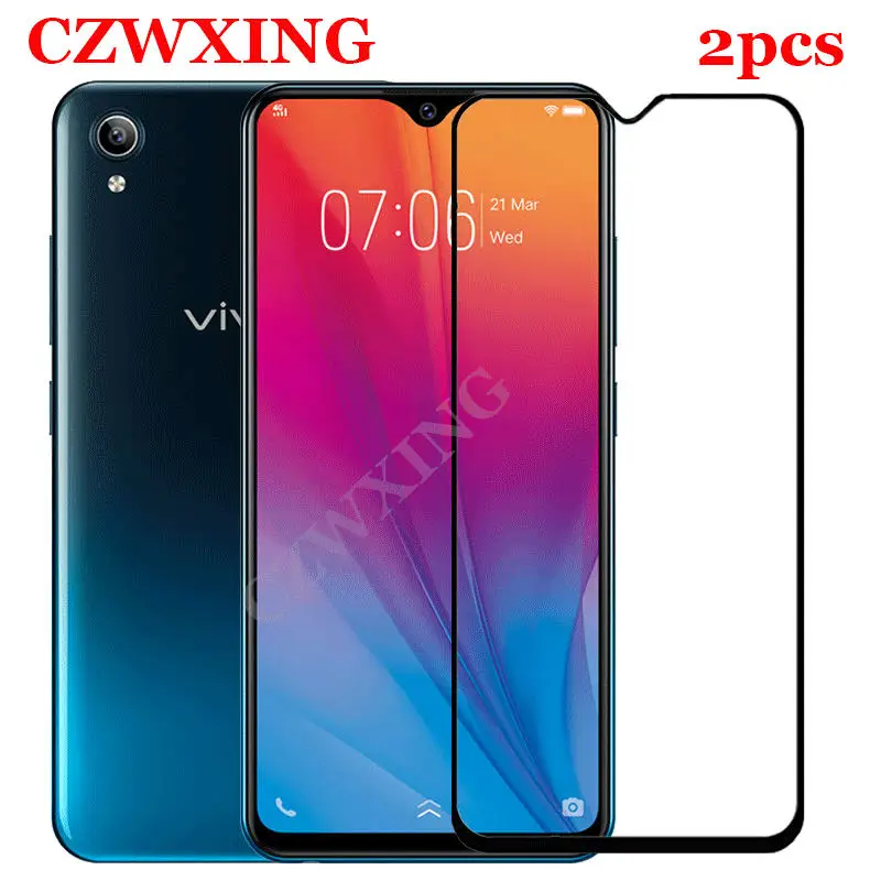 2 шт для VIVO Y91C закаленное стекло Vivo Y91 Защита экрана для VIVO Y91C Y91 C VIVOY91C полное покрытие стеклянной пленки