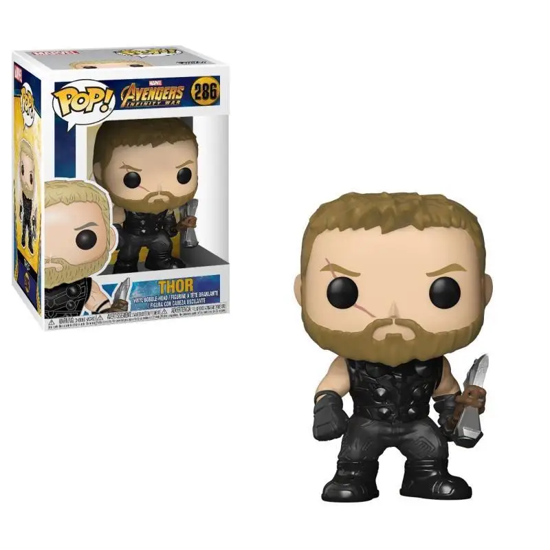 FUNKO POP The Avengers3: Infinity War THANOS HULKBUSTER персонажи Тора модель фигурки для детей