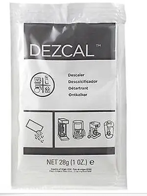 URNEX DEZCAL Кофеварка и эспрессо DESCALER-5 пачек и заднего диска слепой