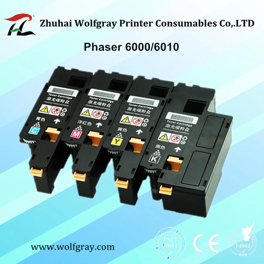 Совместимый цветной тонер-картридж для XEROX Phaser 6000 6010 Workcenter 6015 | Компьютеры и офис
