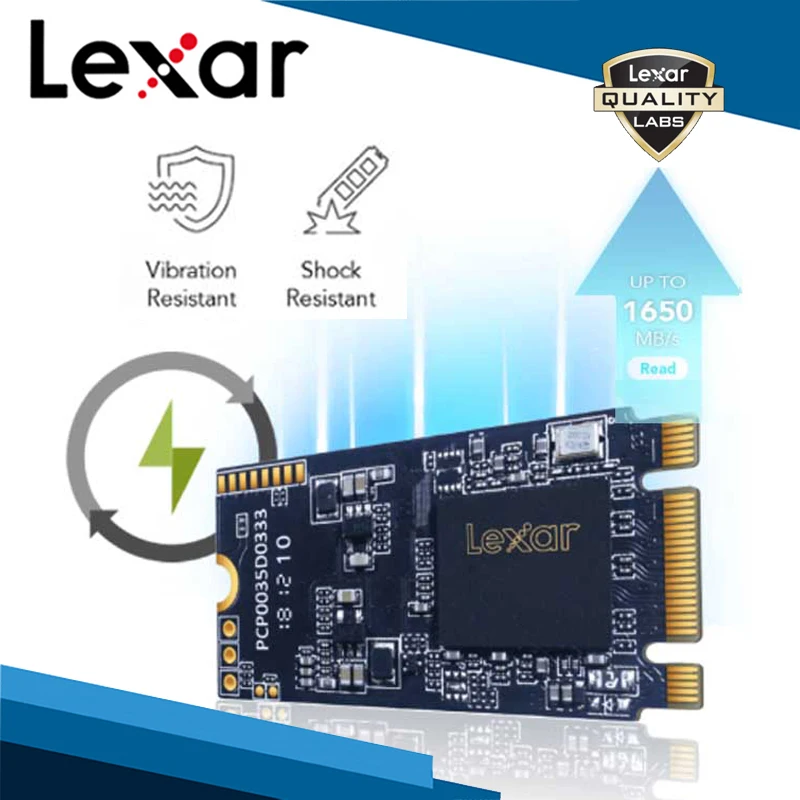 Lexar твердотельный накопитель NM500 NM520 NM600 NS100 SL100 Pro Внутренний Внешний Накопитель SSD 128G 256G 512G 240G 480G 500GB 1 ТБ SSD