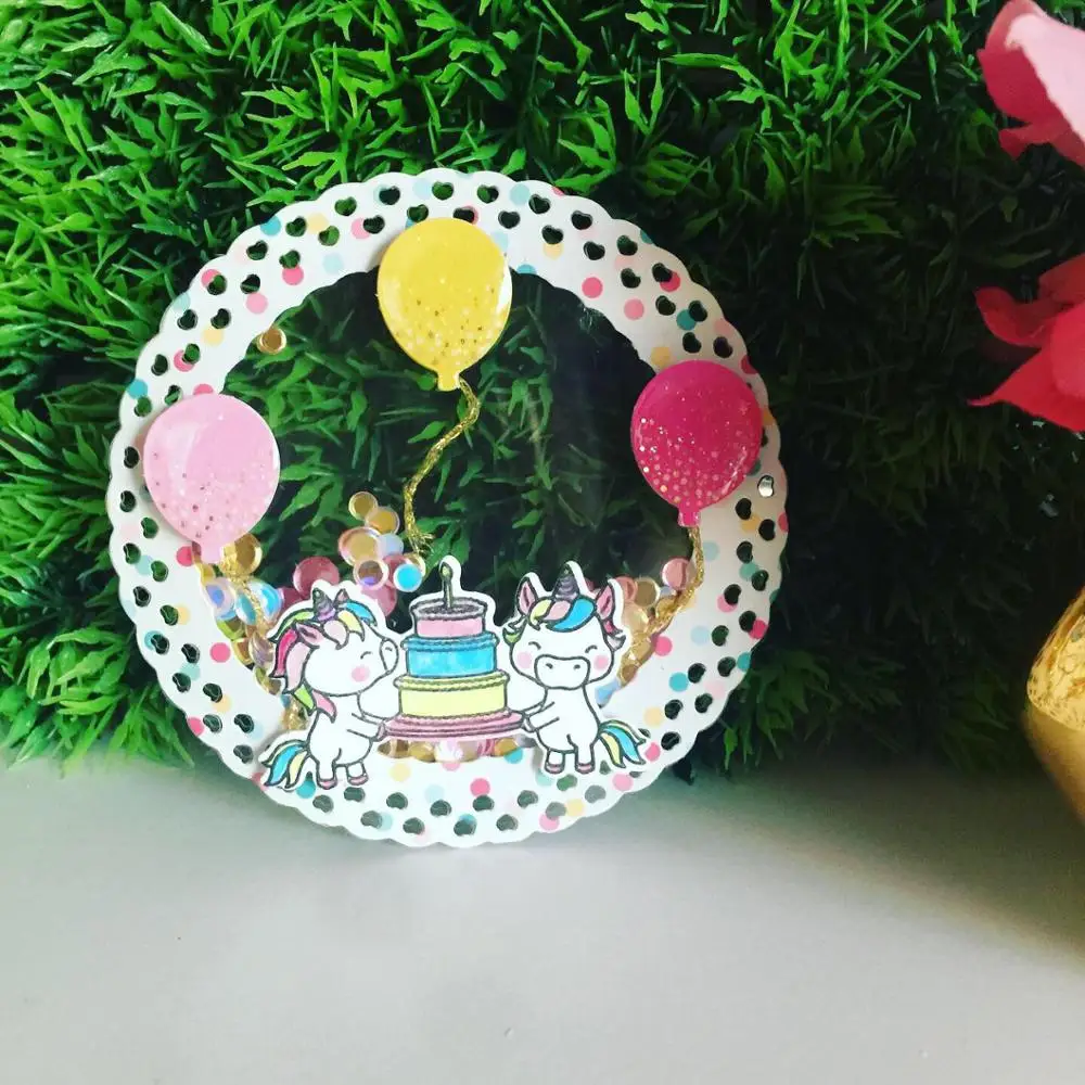 KSCRAFT сердце кружево Doily металлические режущие трафареты для DIY