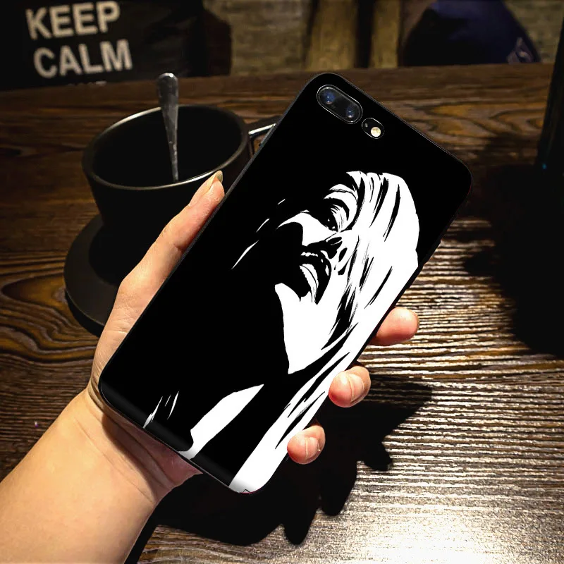 MaiYaCa черный мягкий tpu сексуальный цветной чехол для телефона iPhone X 6 6s 7 7plus 8 8Plus 5 5S 5C