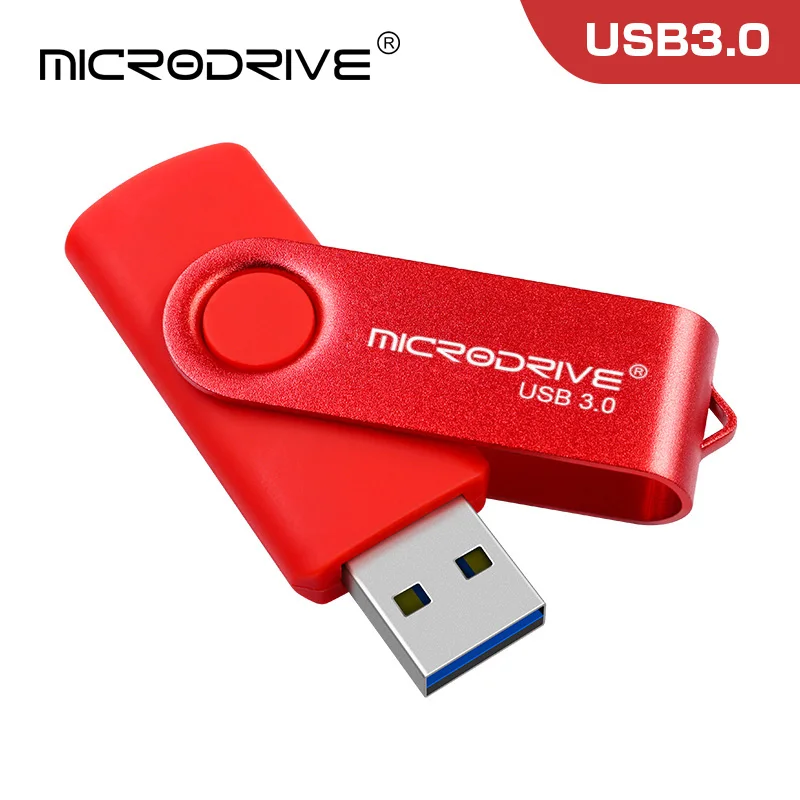 Красный USB3.0 флеш-накопитель 128 Гб 64 Гб флешки флеш-накопитель usb флэшку 32 Гб 16 Гб flash usb флэш-накопитель usb 3,0 cle флэш-накопитель высокой скорости цепочка для ключей - Цвет: Красный