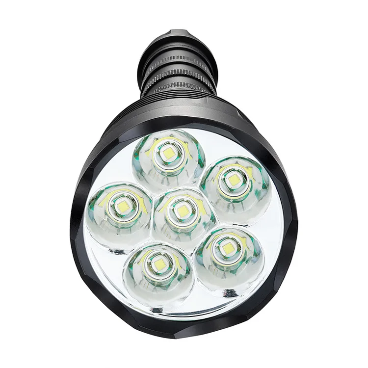 Tinhofire CX 3/4/5/6/7/8/9/10/11/12 CREE XM-L T6 4000-20000 люмен 5 режимов работы светодиодный вспышка светильник фонарь лампа светильник+ 3xBattery+ Зарядное устройство - Испускаемый цвет: CX6 6LED