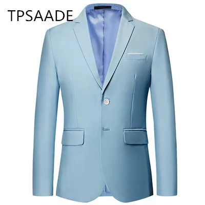 Tpsaade Красивый Slim Fit One Button костюм жениха смокинги для женихов мужчин