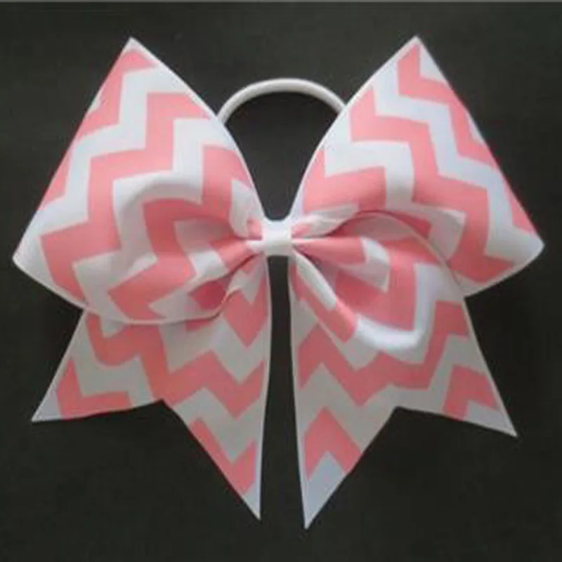 12pcs7 &quotдля девочек Cheer Луки корсажная лента для шевронов черлидера банты с