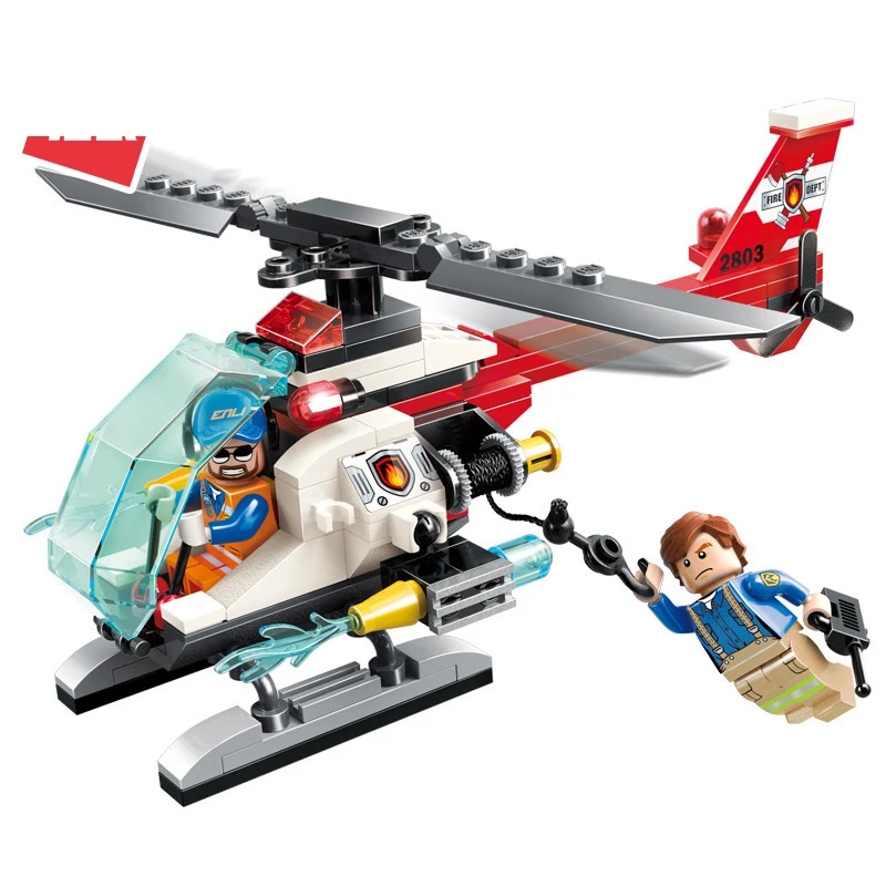 422 шт детские строительные блоки игрушки Совместимые с Legoingly город пожарная