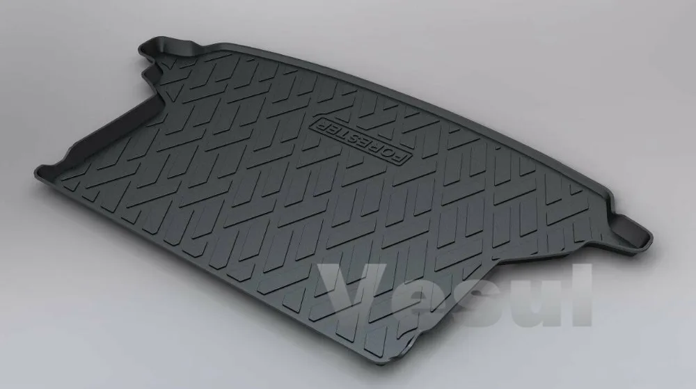 Подходит для Subaru Forester 2018 2019 резиновый грузовой Чехол лайнер багажника черный