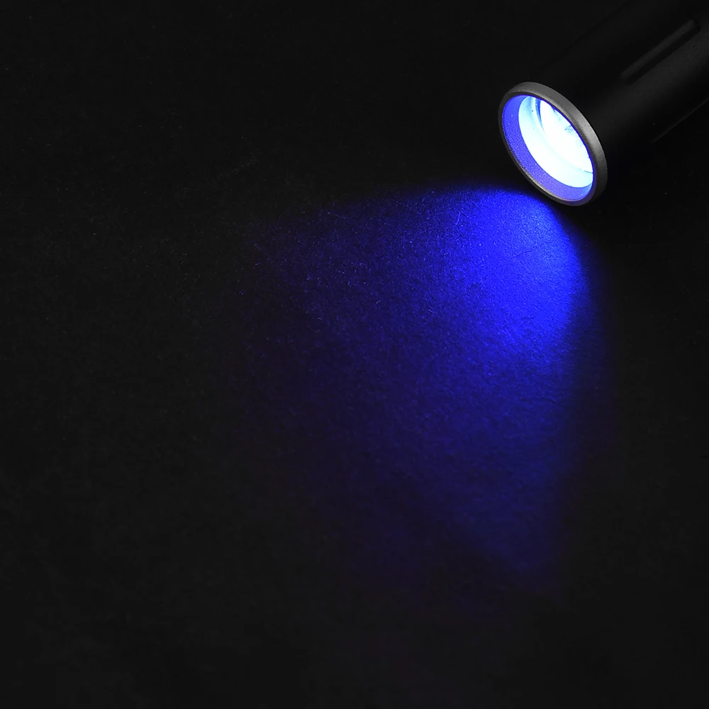 УФ-фонарик Фонарь 2 шт. ультрафиолетовый светильник 3 режима карманный