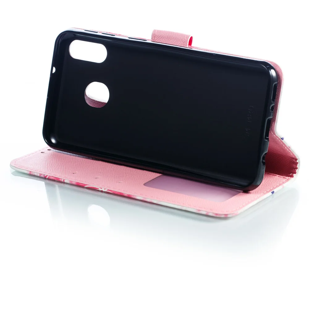Flip Cover For Samsung Galaxy M20 M 20 PU Leather Bumper Case SM-M205FN/DS SM-M205F/DS Cute 3D Painting Stand Cases SM M205FN/S | Мобильные