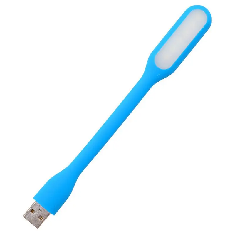 Гибкий USB портативный мини светодиодный светильник 5 в 1 2 Вт для настольного