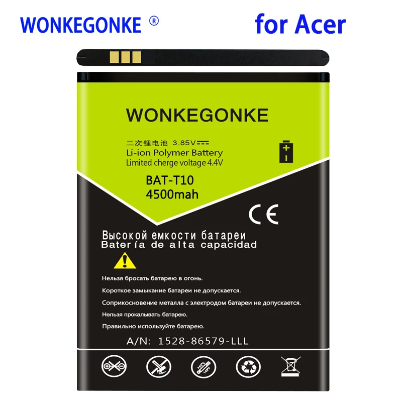 

WONKEGONKE 4500mah BAT-T10 battery for acer S59 Batteries Bateria