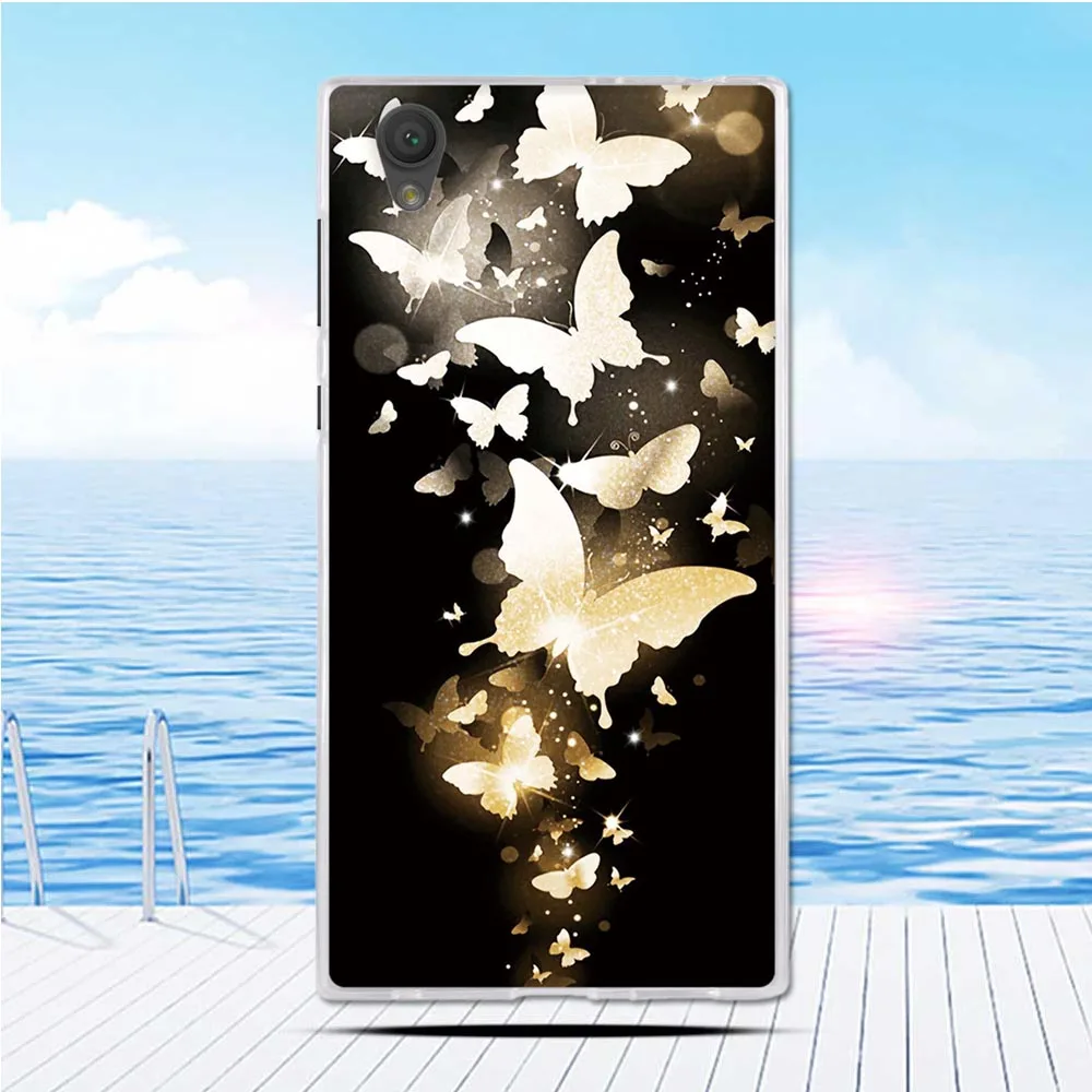TPU For Sony Xperia L1 Case Cover Soft Silicone Phone Back Capas Bags E6 G3311 G3312 G3313 | Мобильные телефоны и