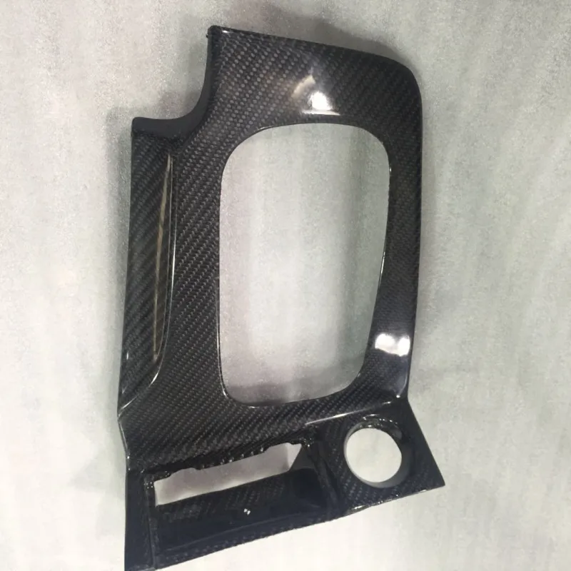 Pour 1999 2002 R34 GTR GTT RHD couverture de moniteur automatique en Fiber carbone|Лепнина для интерьера| |