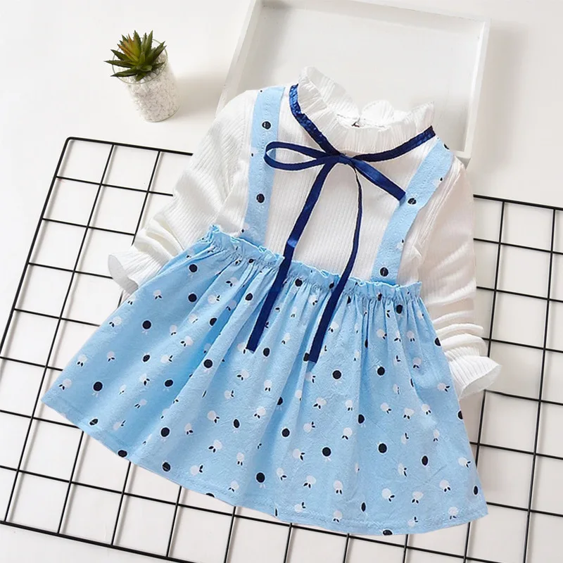 Baby Girls Clothing Spring Toddler Dress Cotton Full Sleeve Girl Plaid Kids Clothes | Детская одежда и обувь