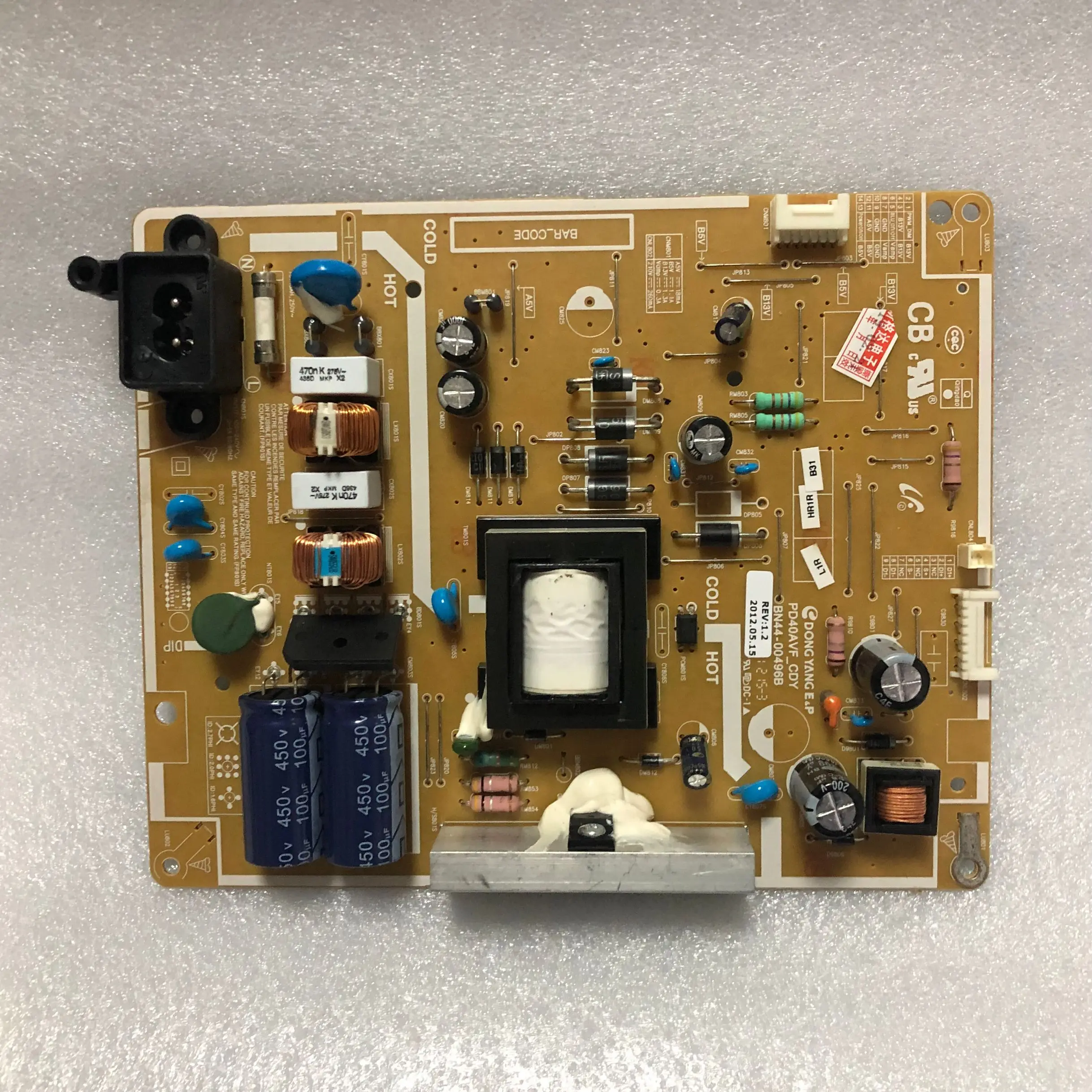 Оригинальный PD40AVF_CDY BN44-00496B источника питания для UA40EH5003R UA40EH5080R BN4400496B
