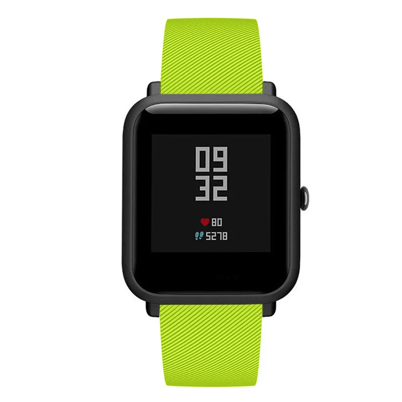 Мягкий силиконовый аксессуар ремешок для часов Wirstband Huami Bip Youth Watch td0605 Прямая