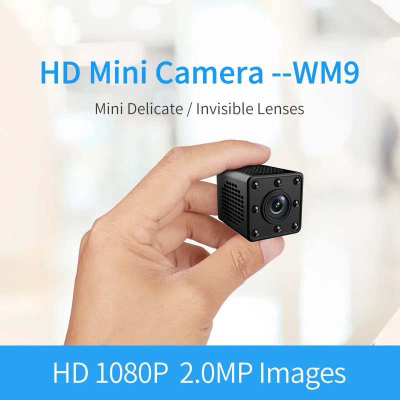 Meisort Mini Wifi IP Camera 1080P HD 2.0MP 8 LED IR Night Vision CCTV Video Surveillance Home Security | Безопасность и защита