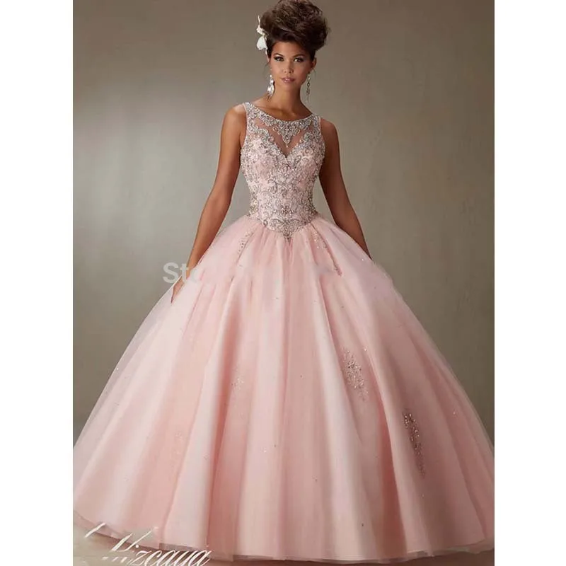 Бальное платье Vestidos de 15 Anos бальные платья Quinceanera синие милые с корсетом из бисера