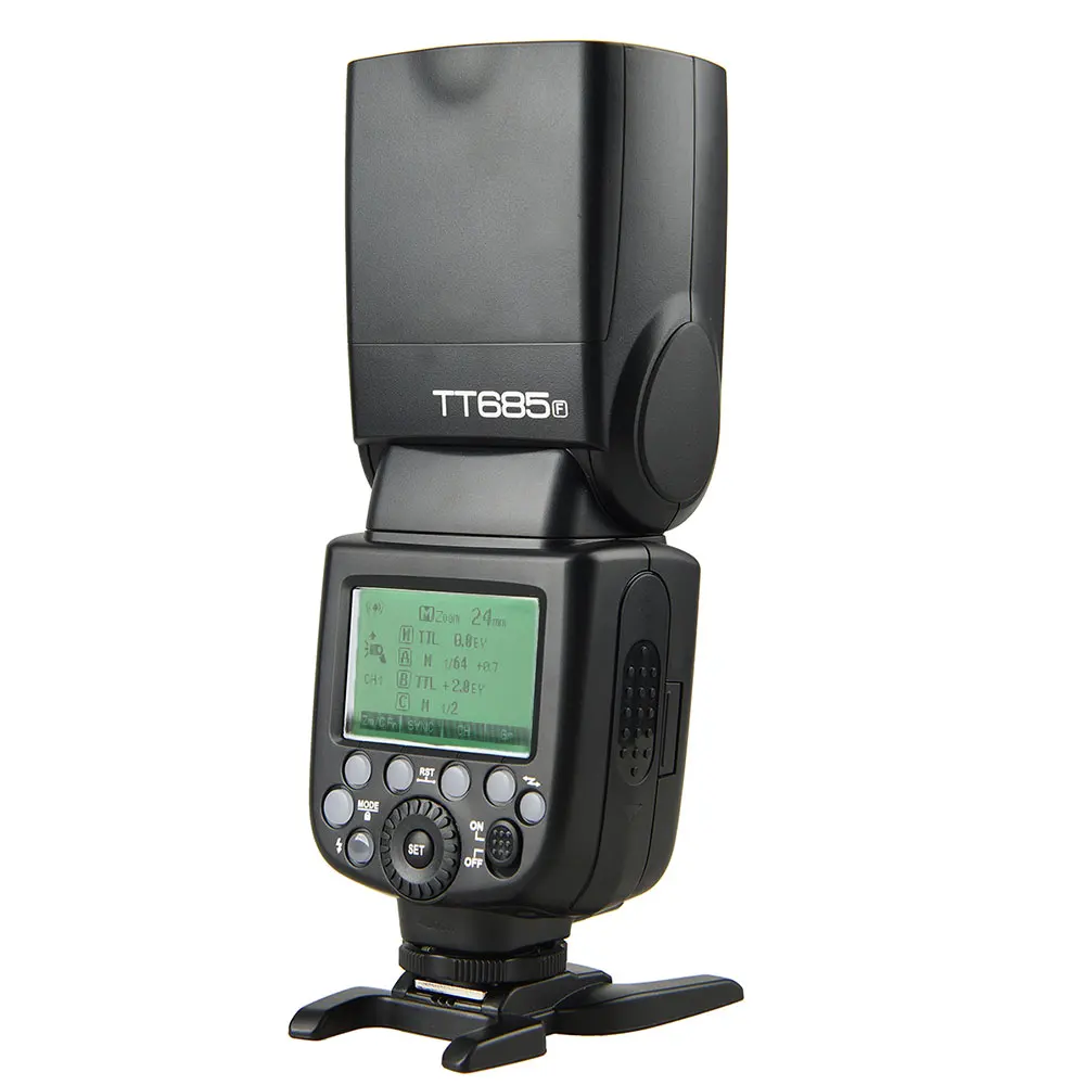 Вспышка для камеры Godox TT685F 2 4G HSS 1/8000s TTL + триггер XPro-F фотовспышки с фотографией