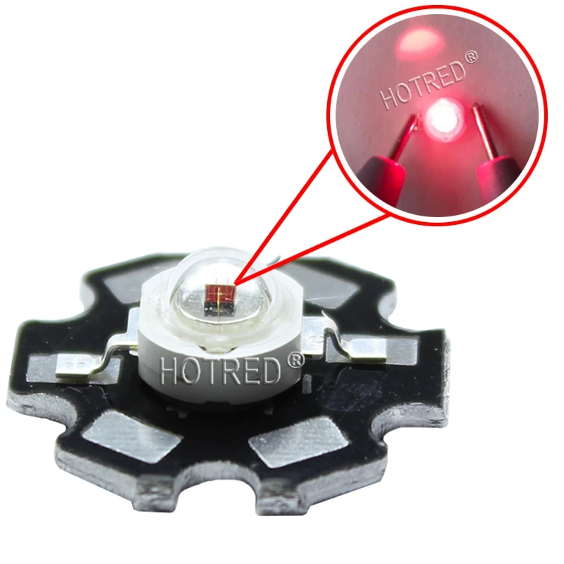 Светодиодный ИК дисплей 20 шт. нм 3 Вт Дальний Красный светодиодный 720 мм|led lights track