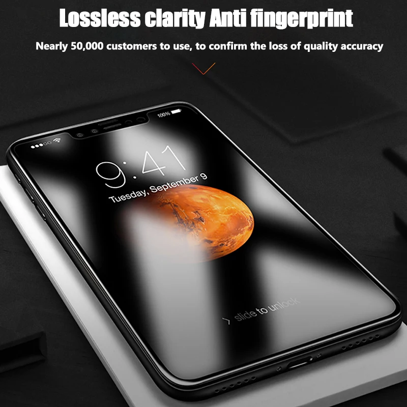Защитное стекло для iPhone XS 6 6S 7 8 закаленное с изогнутыми краями 7D Plus X стеклянная