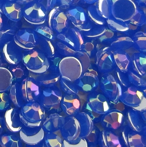 

Free shipping! 2mm ~6mm,Jelly sapphire AB Color Flat back Acrylic Nail Art beads Decoration.1000~50000pcs/lot