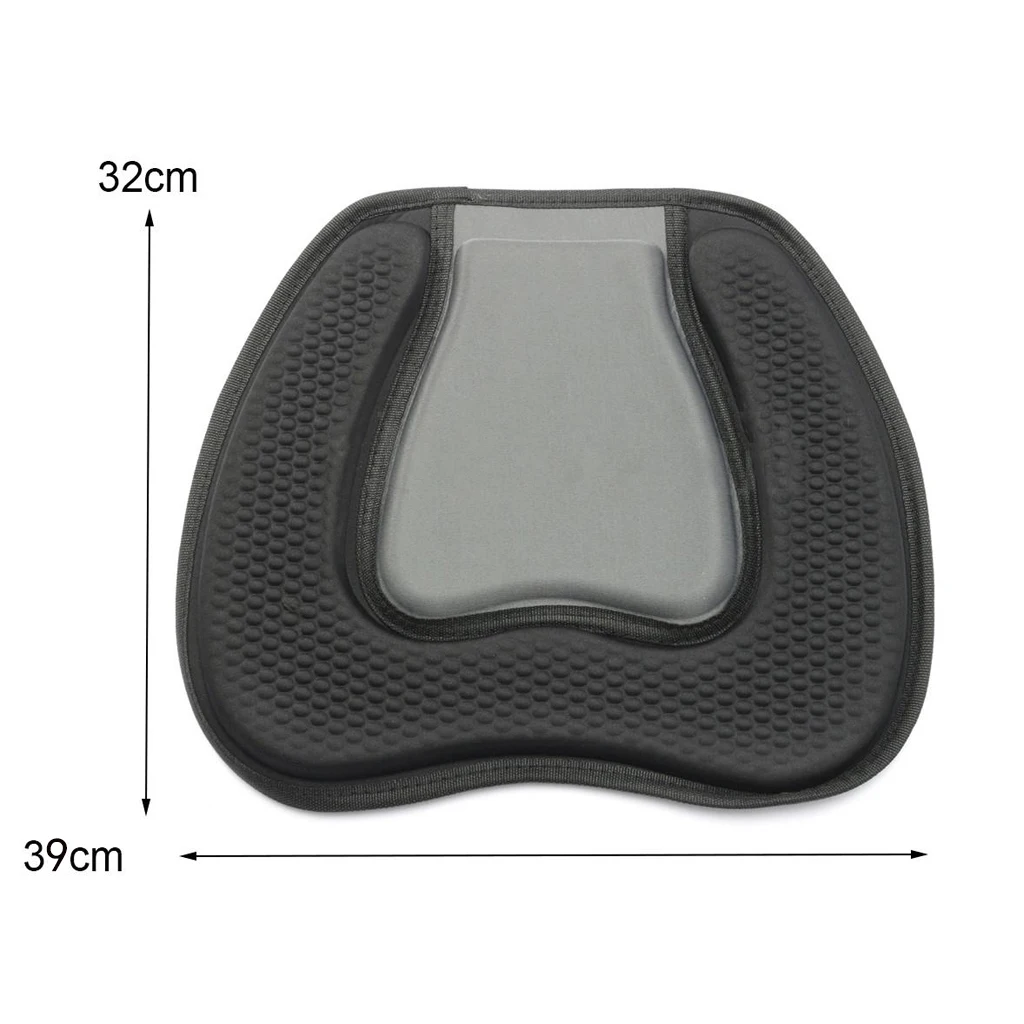

Black Comfy Kayak Back Rest Seat Support & EVA Padded Seat Cushion Kayak Canoe Boat Accessories