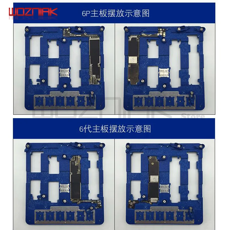 Wozniak 8 в 1 Многофункциональный мобильный телефон jig для iphone 6 6s 6p 6sp 7p 8p CPU NAND