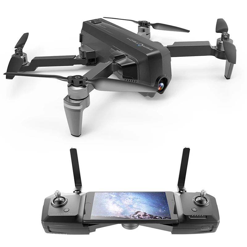 Дрон HESPER Selfie 4K с камерой FPV с камерой HD 1080 P, система gps, дроны, Квадрокоптер, пульт дистанционного управления и приложение, вертолет