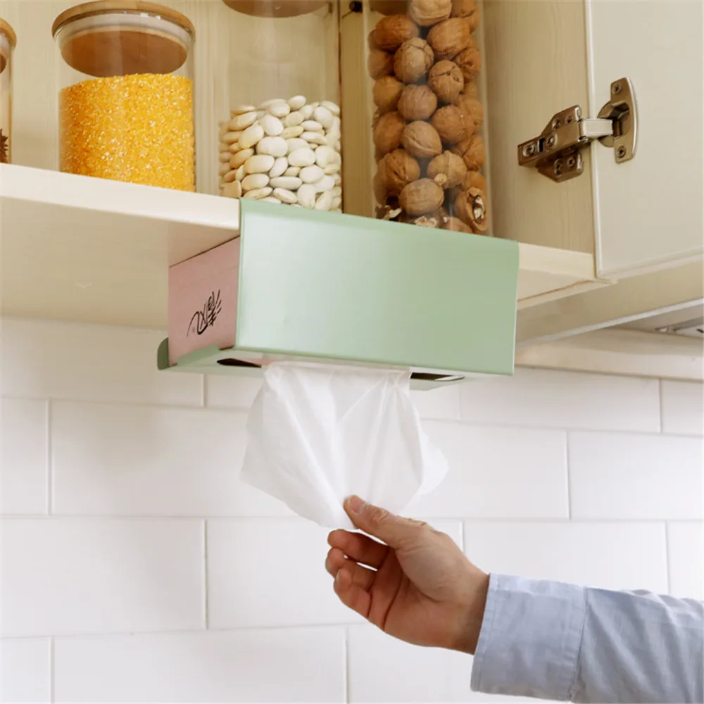 Кухонный органайзер японский стиль шкаф висячий тип коробка для салфеток со