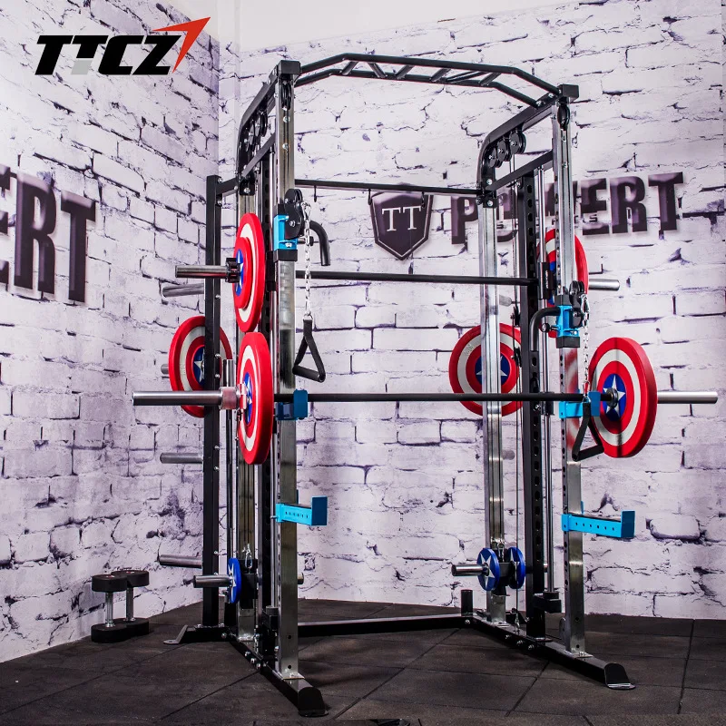 Функциональный Тренер кроссовер кабель Станции Домашний Спортзал Шкив Машина