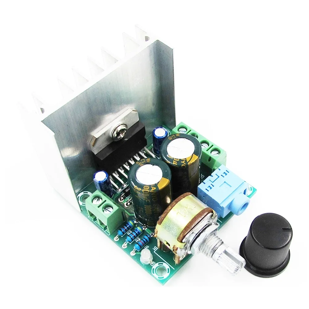 2*15 Вт TDA7297 цифровой двухканальный стерео аудио усилитель AC/DC12-18V маленький