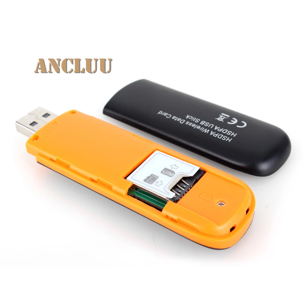 Ancluu 7.2 Мбит/с 6280 HSDPA автомобиля 3G WCDMA USB модем Беспроводной 3G модем Dongle USB2.0 ключ WLAN сетевой адаптер карты