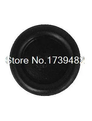 5 шт. черный резиновый закрытые слепые прикрывать отверстие провода Кабельная