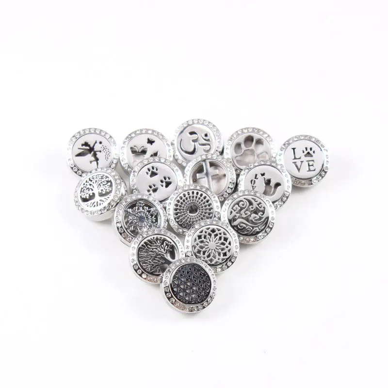 Новинка 2017 оптовая продажа медальон для духов (20 мм) магнитная ароматерапия из