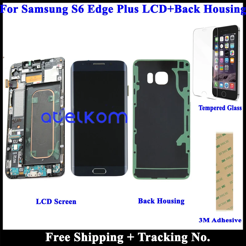 Супер AMOLED Оригинальный ЖК дисплей для SAMSUNG Galaxy S6 edge Plus Samsung G928 сенсорный экран