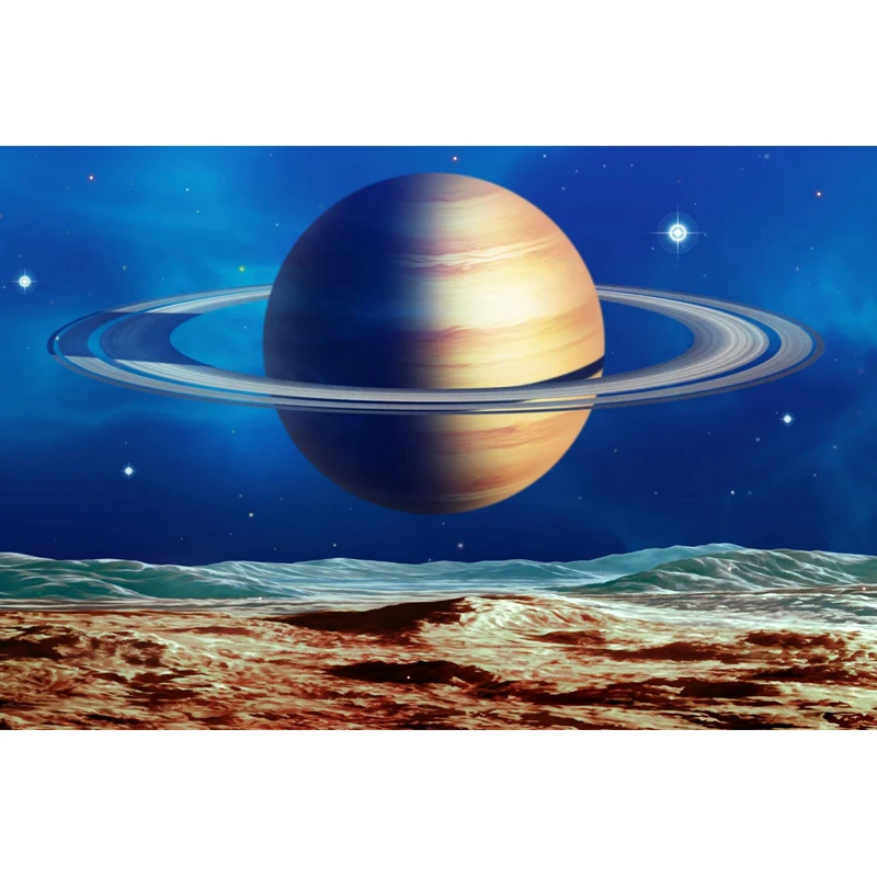 

5D Diy Diamond Painting Cross Stitch full Square Round Diamond Embroidery Beautiful space planet picture for room Decor H1007